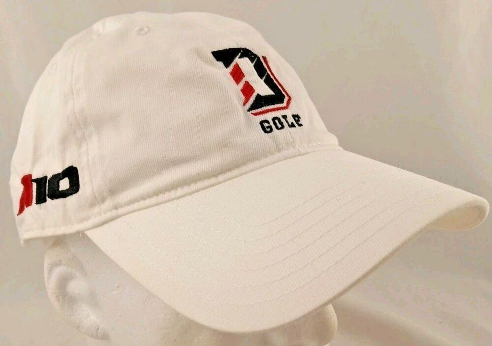 Davidson Wildcats Golf White Under Armour Adjustable Strapback Hat/Cap-NEW!